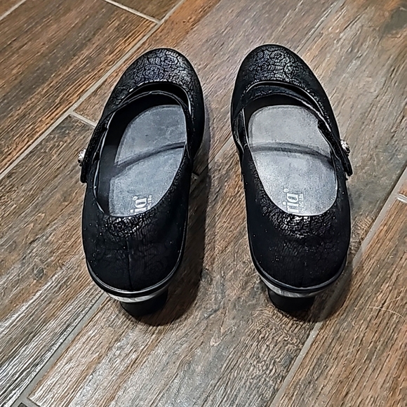Alegria Flair Pewter Florette Career Fashion Shoe Women's 9 - Picture 2 of 8